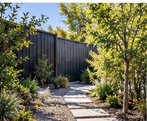 landscaped garden