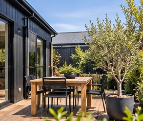 outdoor entertaining